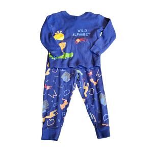 Carters 18 months Pj Set 
(Wild Alphabet)
Wild Animals